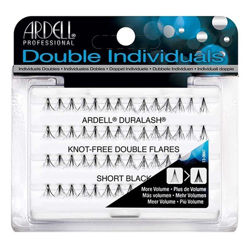 Extensions - Double Individuals - Short Black - Knot Free Double Flares